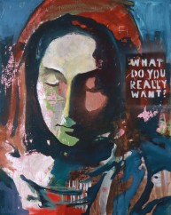 What do you really want No.6 80x100 cm, oil on canvas, 2019 ABSENCE